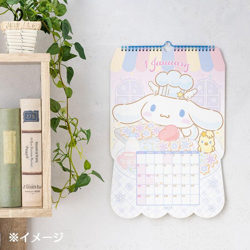 Sanrio Cinnamoroll 2025 Die-Cut Wall Sanrio Characters Calendar  USA |  HOVZU-1658