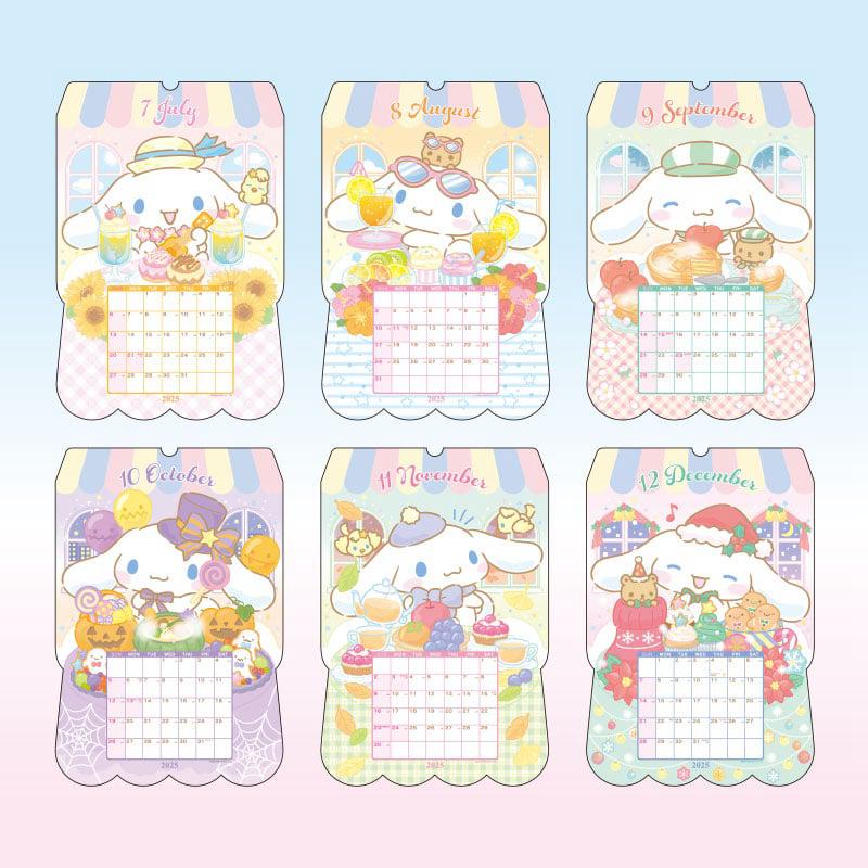 Sanrio Cinnamoroll 2025 Die-Cut Wall Sanrio Characters Calendar  USA |  HOVZU-1658