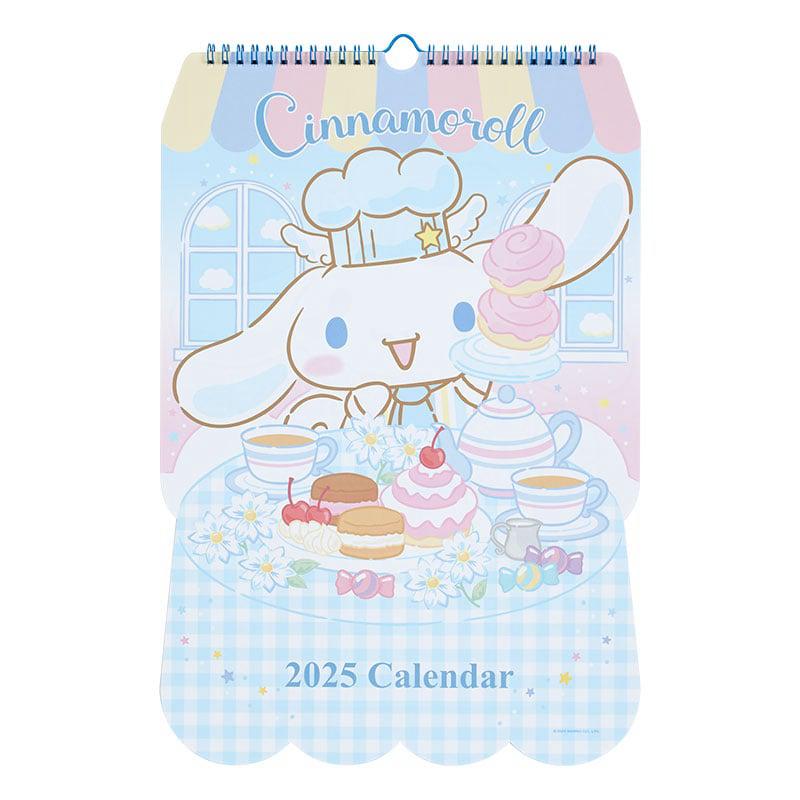 Sanrio Cinnamoroll 2025 Die-Cut Wall Sanrio Characters Calendar  USA |  HOVZU-1658