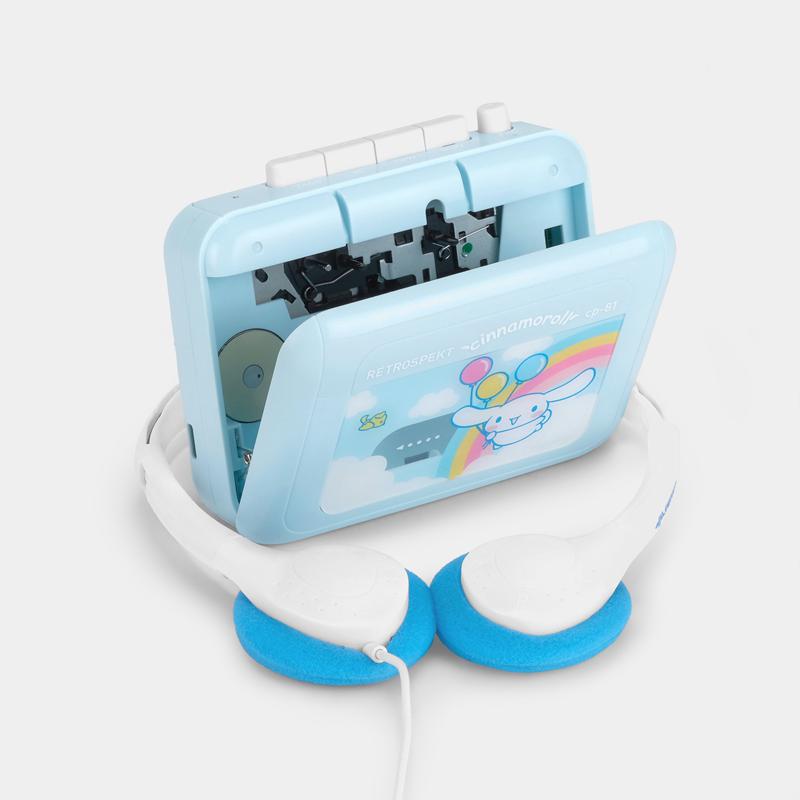 Sanrio Cinnamoroll Classic CP-81 Portable Sanrio Characters Cassette Player  USA |  HYWNL-3157