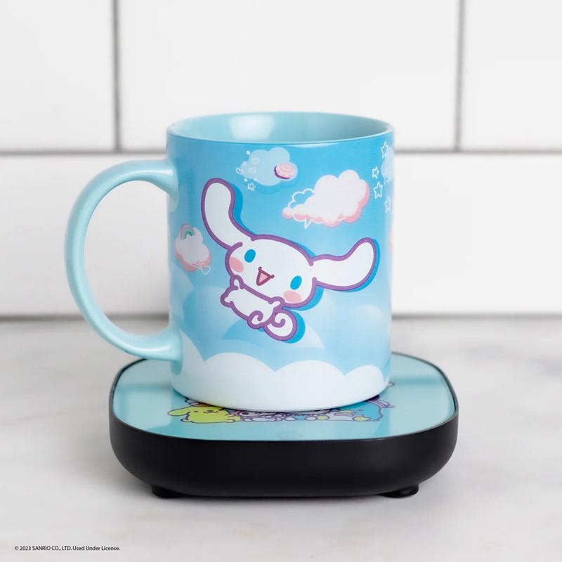 Sanrio Cinnamoroll Coffee Warmer Set Sanrio Characters Mug  USA |  NVFCK-3742