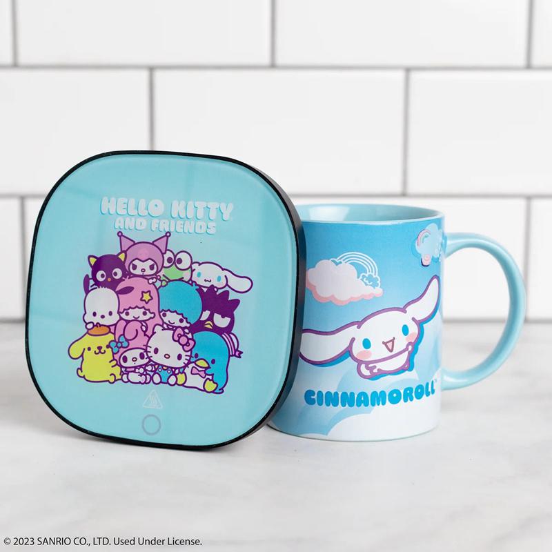 Sanrio Cinnamoroll Coffee Warmer Set Sanrio Characters Mug  USA |  NVFCK-3742