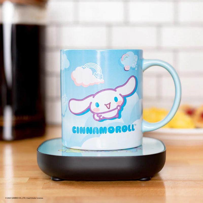 Sanrio Cinnamoroll Coffee Warmer Set Sanrio Characters Mug  USA |  NVFCK-3742