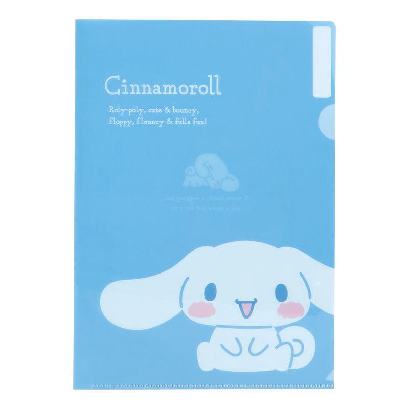 Sanrio Cinnamoroll Expressions 3-pc Clear Set Sanrio Characters File Folder  USA |  QGPMZ-4816