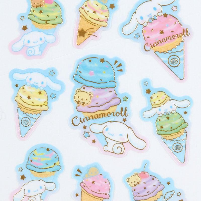 Sanrio Cinnamoroll (Ice Cream Party Series) Sanrio Characters Sticker Sheet  USA |  IQOKM-5748