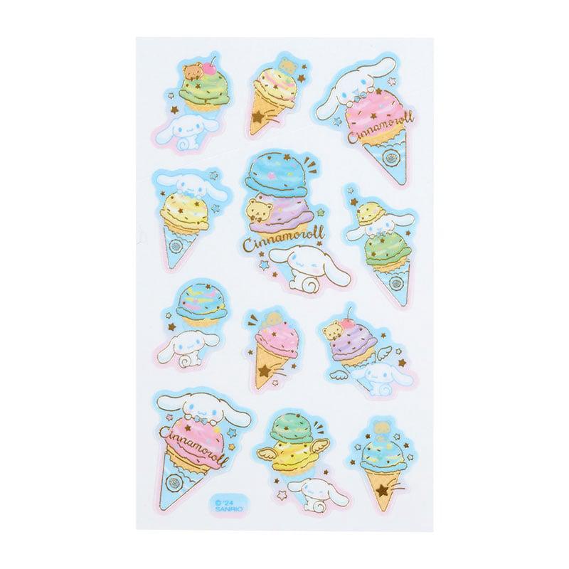 Sanrio Cinnamoroll (Ice Cream Party Series) Sanrio Characters Sticker Sheet  USA |  IQOKM-5748