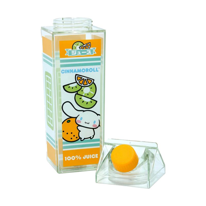 Sanrio Cinnamoroll Milk Carton (Orange & Kiwi) Sanrio Characters Water Bottle  USA |  NYKQC-8164