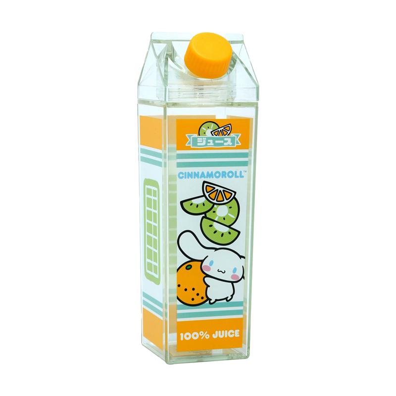 Sanrio Cinnamoroll Milk Carton (Orange & Kiwi) Sanrio Characters Water Bottle  USA |  NYKQC-8164