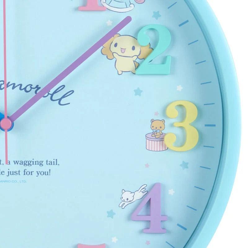 Sanrio Cinnamoroll Wall Sanrio Characters Clock  USA |  MARHN-7928