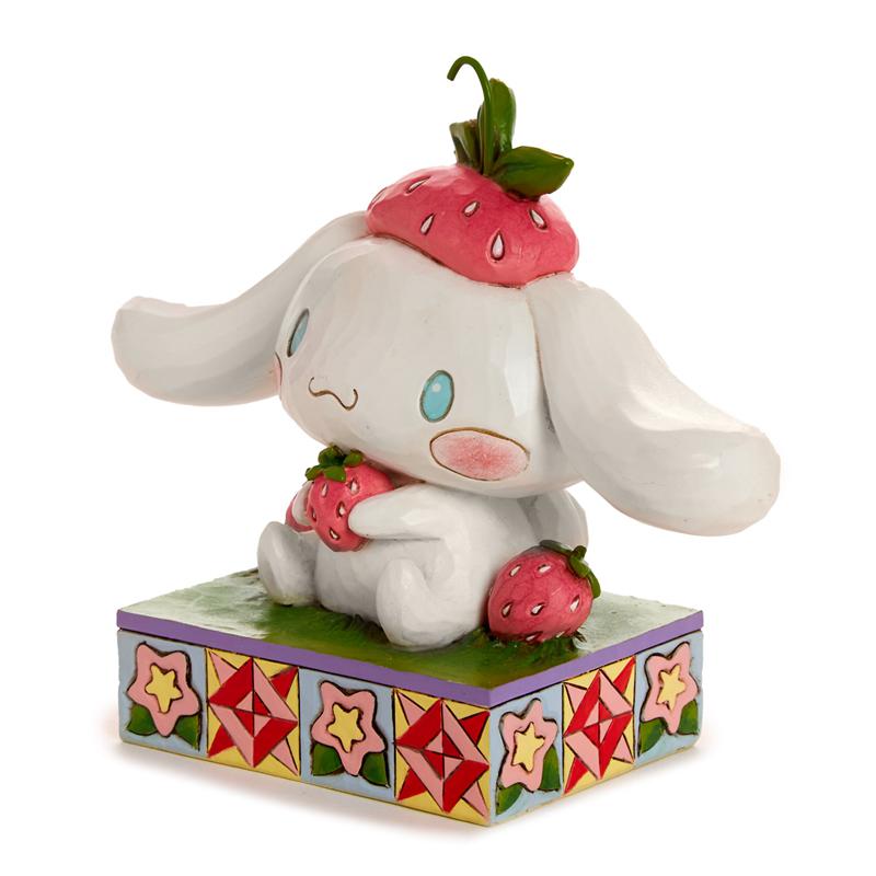 Sanrio Cinnamoroll with Strawberry (Jim Shore Sanrio Collection) Sanrio Characters Figurine  USA |  FXRAD-6125