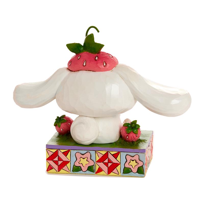 Sanrio Cinnamoroll with Strawberry (Jim Shore Sanrio Collection) Sanrio Characters Figurine  USA |  FXRAD-6125