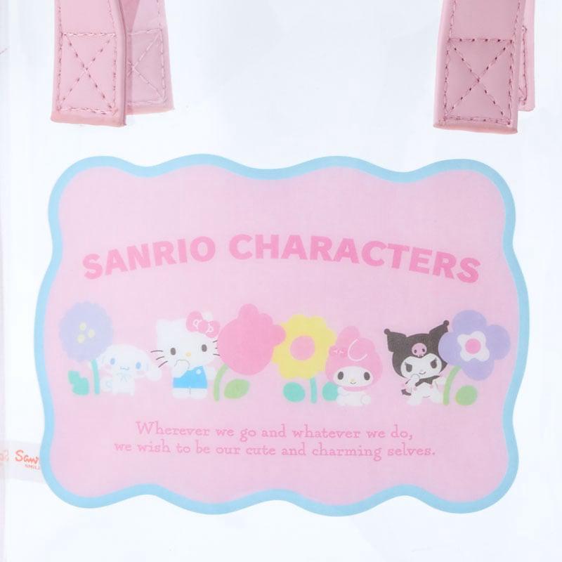 Sanrio Clear Convertible Mini (Pastel Check Series) Sanrio Characters Tote  USA |  ILHUW-0789