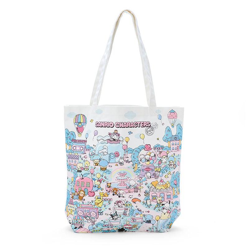 Sanrio (Day at the Funfair Series) Sanrio Characters Tote  USA |  LOMCF-4971