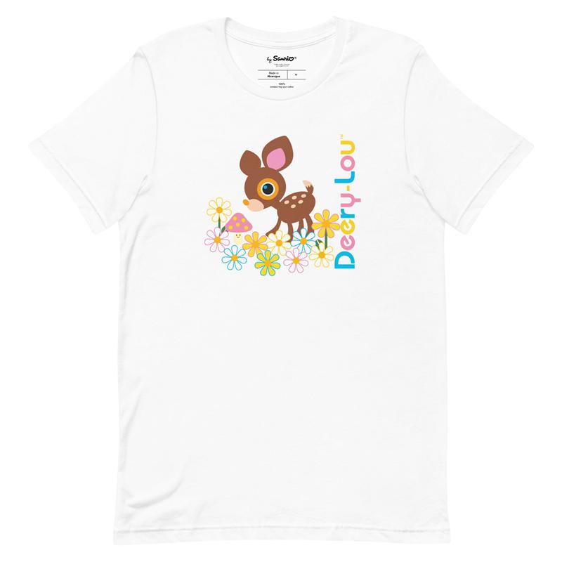 Sanrio Deery-Lou Floral Meadow Apparel Tee  USA |  KBDMC-7964