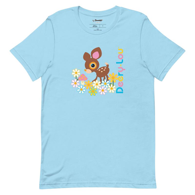 Sanrio Deery-Lou Floral Meadow Apparel Tee  USA |  KBDMC-7964