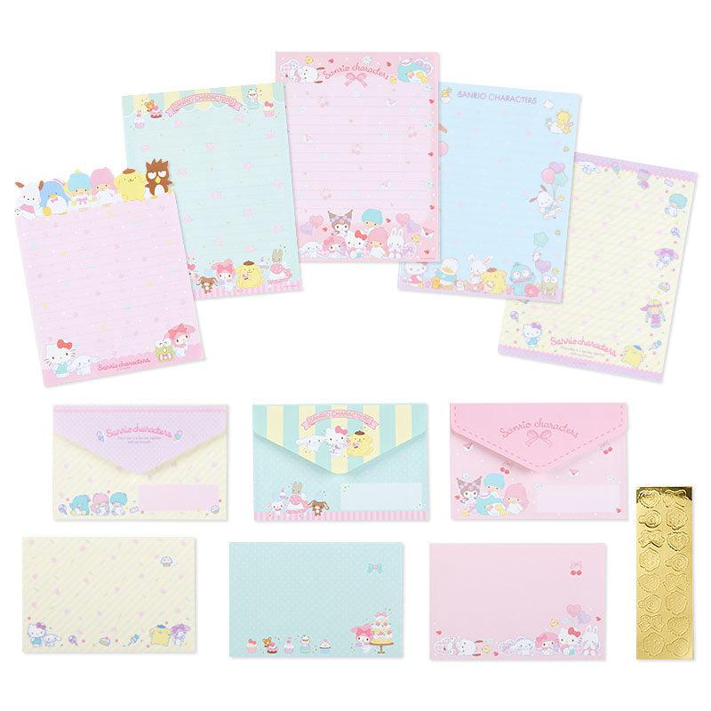 Sanrio Deluxe Sanrio Characters Letter Set  USA |  FZJVQ-2743