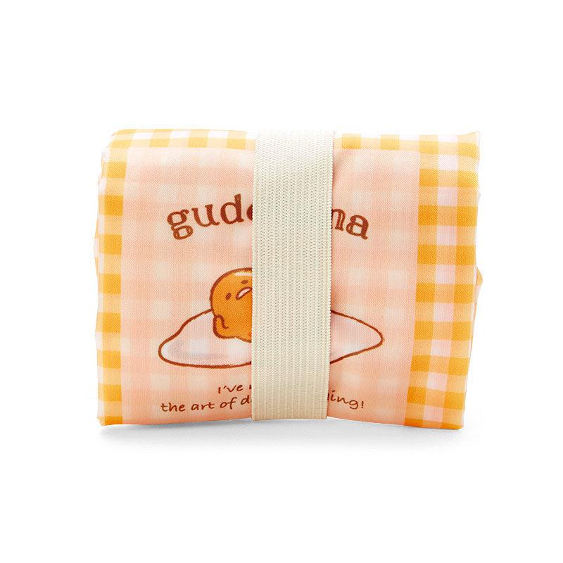 Sanrio Gudetama Gingham Reusable Bags Tote  USA |  LSJRO-8675