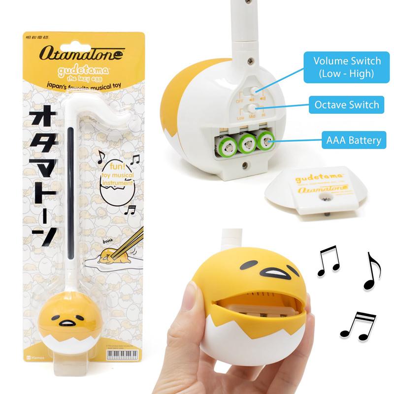 Sanrio Gudetama Otamatone Musical Sanrio Characters Toy  USA |  VRBSC-1863