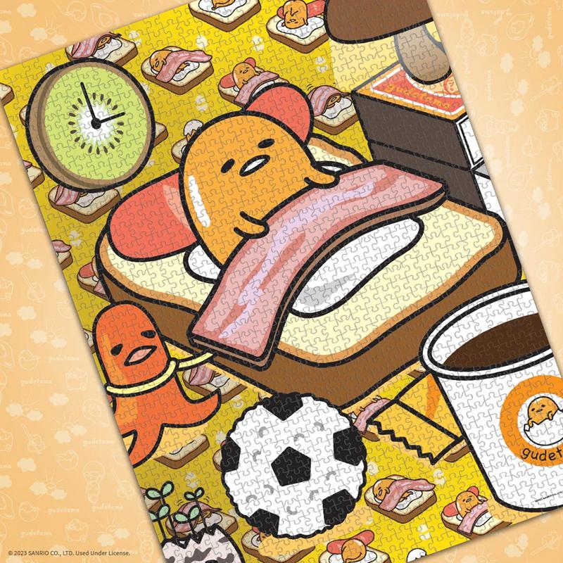 Sanrio Gudetama Work From Bed 1000-pc Sanrio Characters Puzzles  USA |  GXTBU-0423