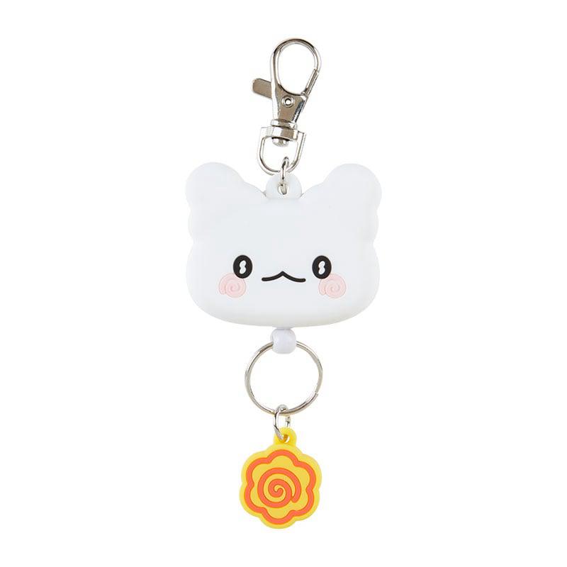 Sanrio Hanamaruobake Bestie Face Reel Accessories Keychain  USA |  FGDOK-7205