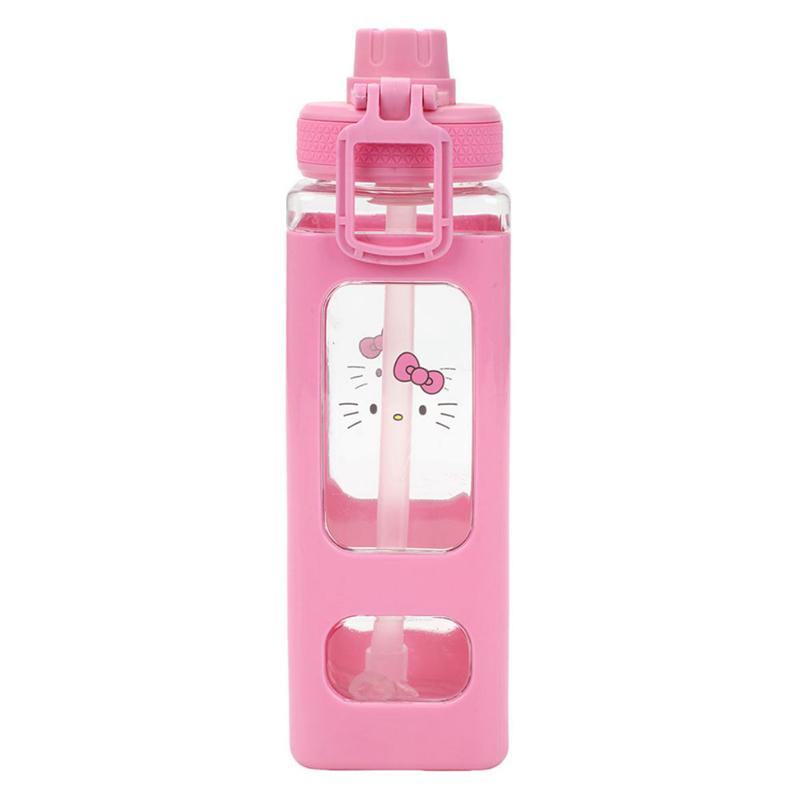 Sanrio Hello Kitty 24oz Square Travel Sanrio Characters Water Bottle  USA |  TEKOL-5219