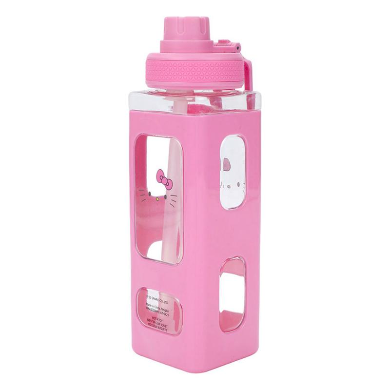 Sanrio Hello Kitty 24oz Square Travel Sanrio Characters Water Bottle  USA |  TEKOL-5219