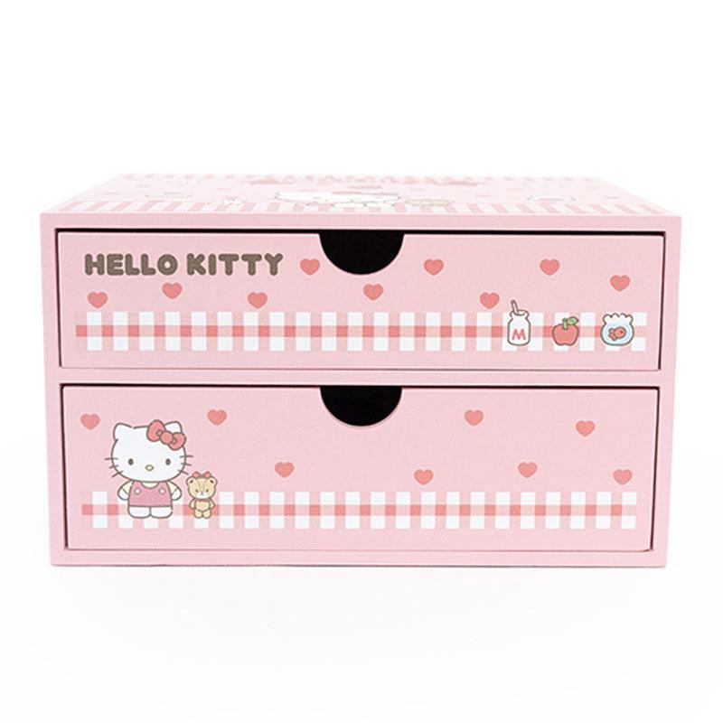 Sanrio Hello Kitty 2-Drawer Sanrio Characters Storage Chest  USA |  WGXFK-9021