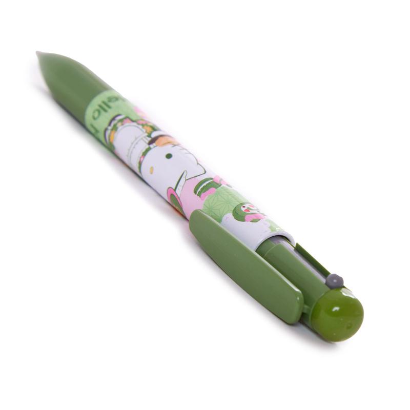 Sanrio Hello Kitty 2-Way Pen and Duo (Matcha Sweets Series) Sanrio Characters Pencil  USA |  LZFJV-1354