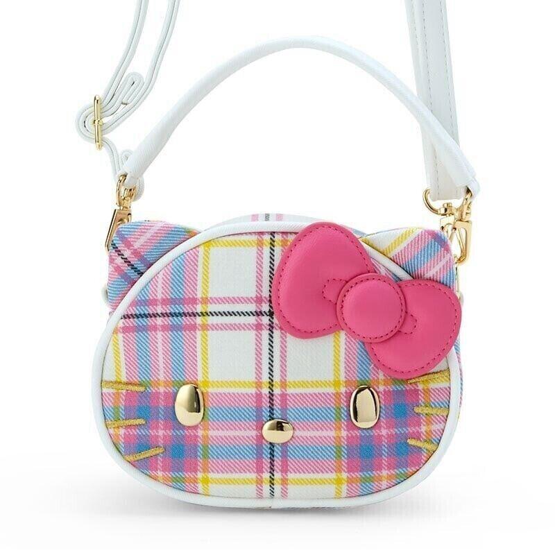 Sanrio Hello Kitty 2-Way (Premium Dress Tartan Series) Sanrio Characters Crossbody Bag  USA |  FQIUD-4287