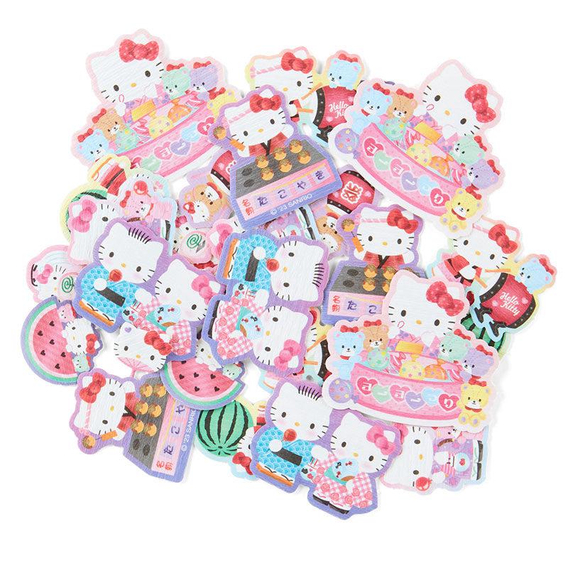 Sanrio Hello Kitty 30-Piece Summer Lantern Mini Sanrio Characters Sticker Pack  USA |  HUJQR-4081