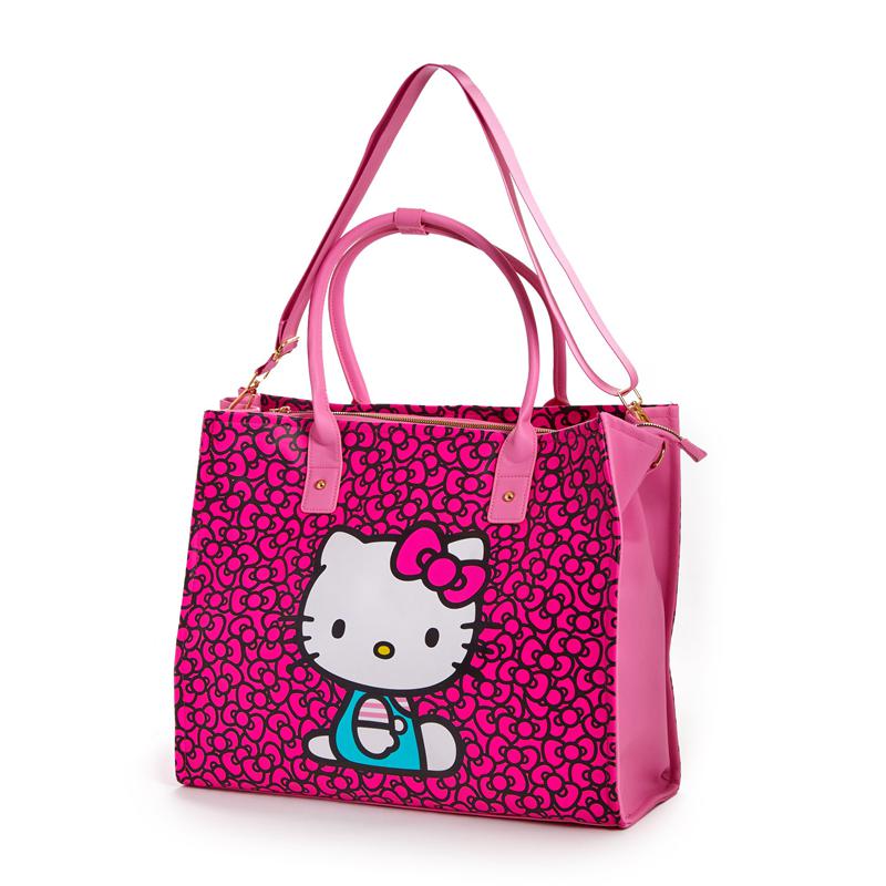 Sanrio Hello Kitty 3-pc All-Over Print Travel Set Bags Tote  USA |  VRESF-5860