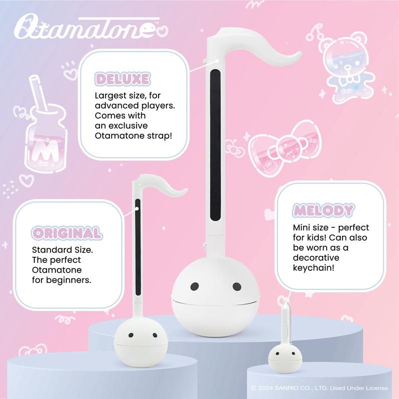 Sanrio Hello Kitty 50th Anniversary Otamatone Musical Sanrio Characters Toy  USA |  DGRBP-9053