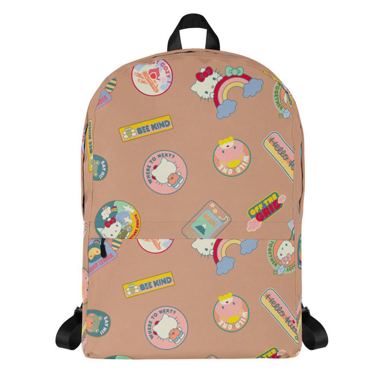 Sanrio Hello Kitty Adventure Camp All-Over Print Sanrio Characters Backpack  USA |  UMIRE-8413