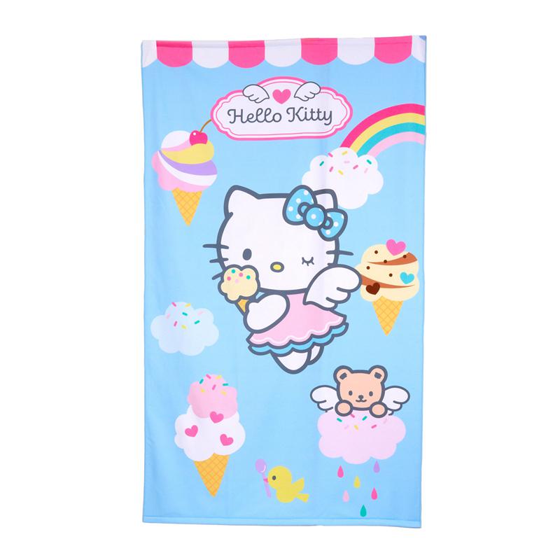 Sanrio Hello Kitty Beach (Ice Cream Dream Series) Sanrio Characters Towel  USA |  KDUJL-7361