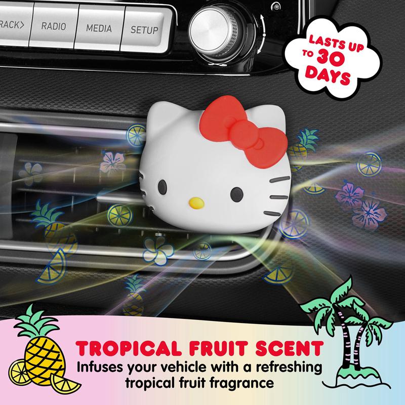 Sanrio Hello Kitty Car Sanrio Characters Air Freshener  USA |  SOPEJ-7350