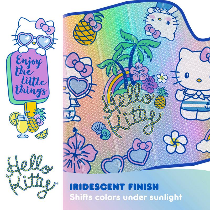 Sanrio Hello Kitty Car (Summer Sailing) Sanrio Characters Sun Shade  USA |  XUFJH-8192