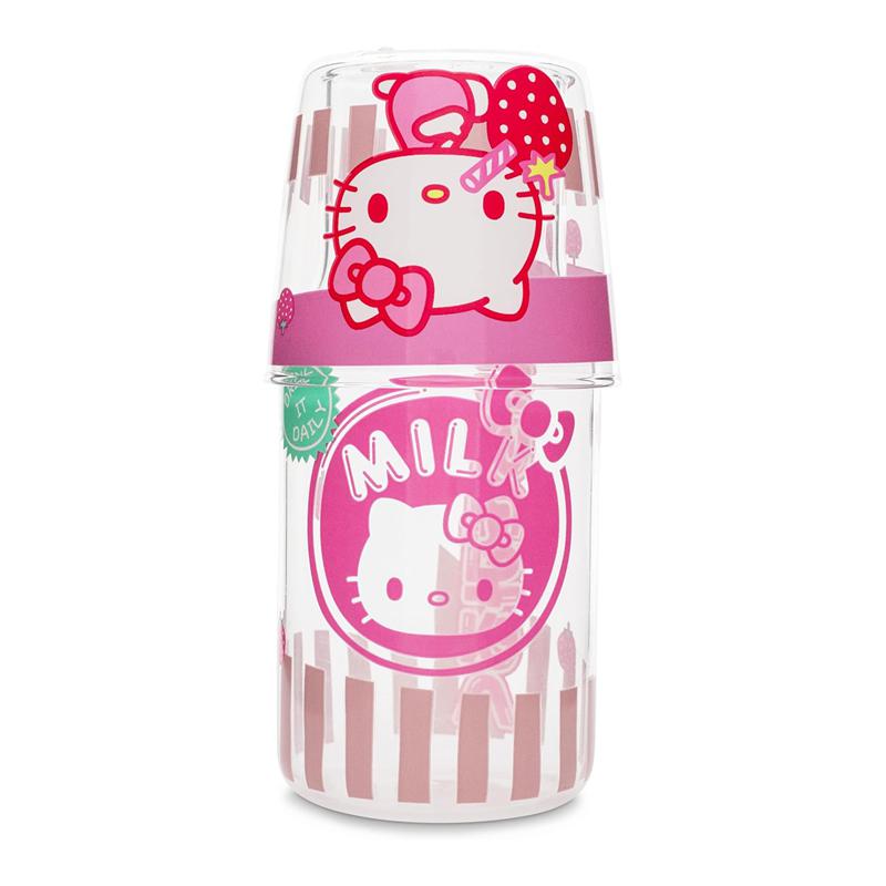 Sanrio Hello Kitty Carafe and Set (Strawberry Milk) Sanrio Characters Cups  USA |  XPGYR-5639