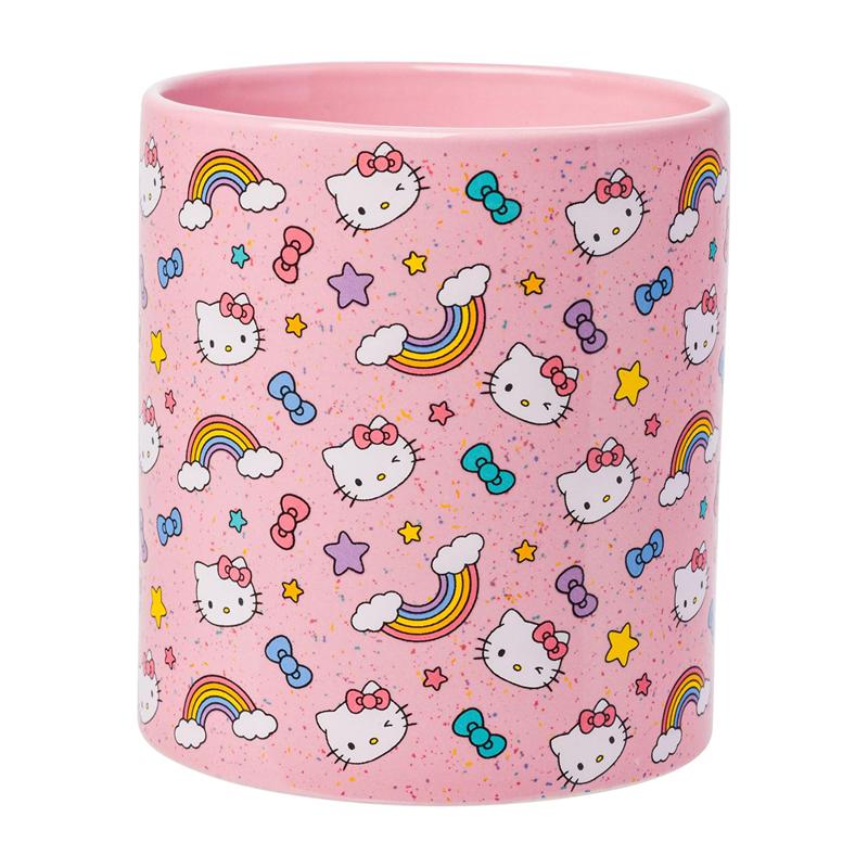 Sanrio Hello Kitty Ceramic (Stars, Bows, & Rainbows) Sanrio Characters Mug  USA |  GAHIV-5326