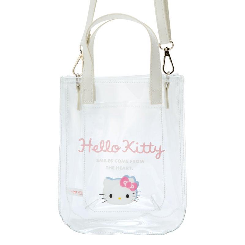 Sanrio Hello Kitty Clear 2-Way Mini Sanrio Characters Tote  USA |  VPJOC-8147