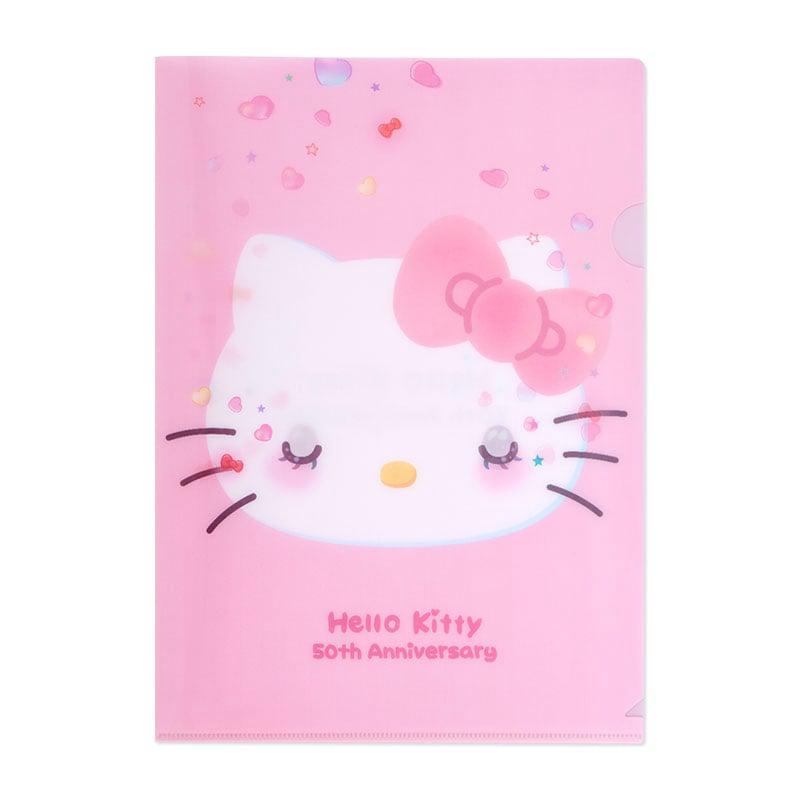 Sanrio Hello Kitty Clear (50th Anniv. The Future In Our Eyes) Sanrio Characters File Folder  USA |  TPJLA-2741