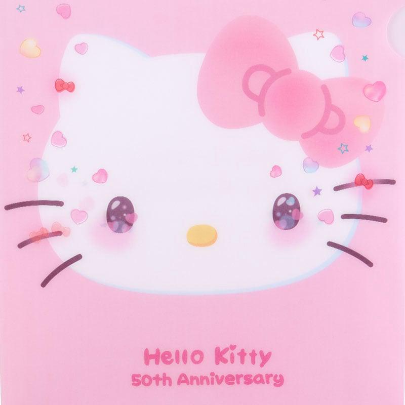 Sanrio Hello Kitty Clear (50th Anniv. The Future In Our Eyes) Sanrio Characters File Folder  USA |  TPJLA-2741