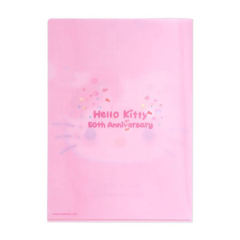 Sanrio Hello Kitty Clear (50th Anniv. The Future In Our Eyes) Sanrio Characters File Folder  USA |  TPJLA-2741