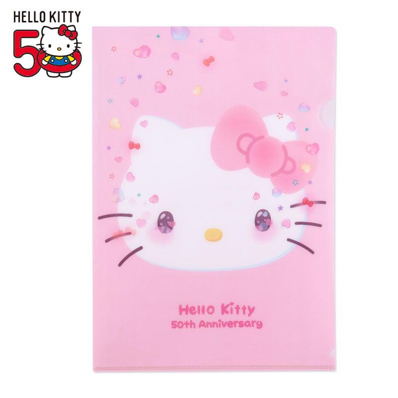 Sanrio Hello Kitty Clear (50th Anniv. The Future In Our Eyes) Sanrio Characters File Folder  USA |  TPJLA-2741