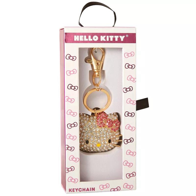 Sanrio Hello Kitty Face Pave 3D Bling Accessories Keychain  USA |  IKFSV-5249