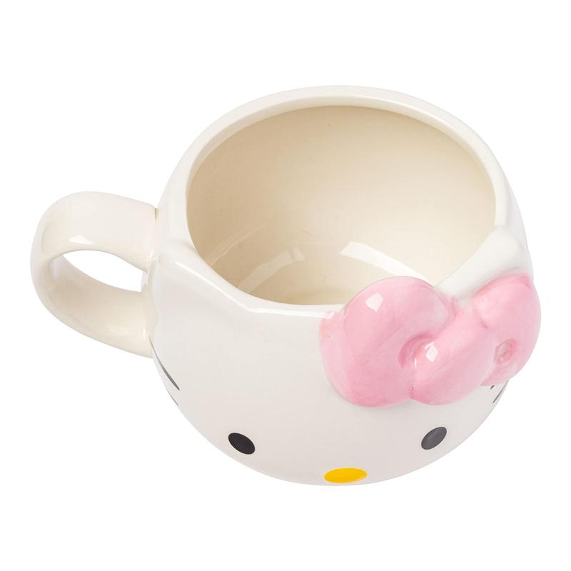 Sanrio Hello Kitty Face Sculpted (Pink) Sanrio Characters Mug  USA |  EKGQM-4512