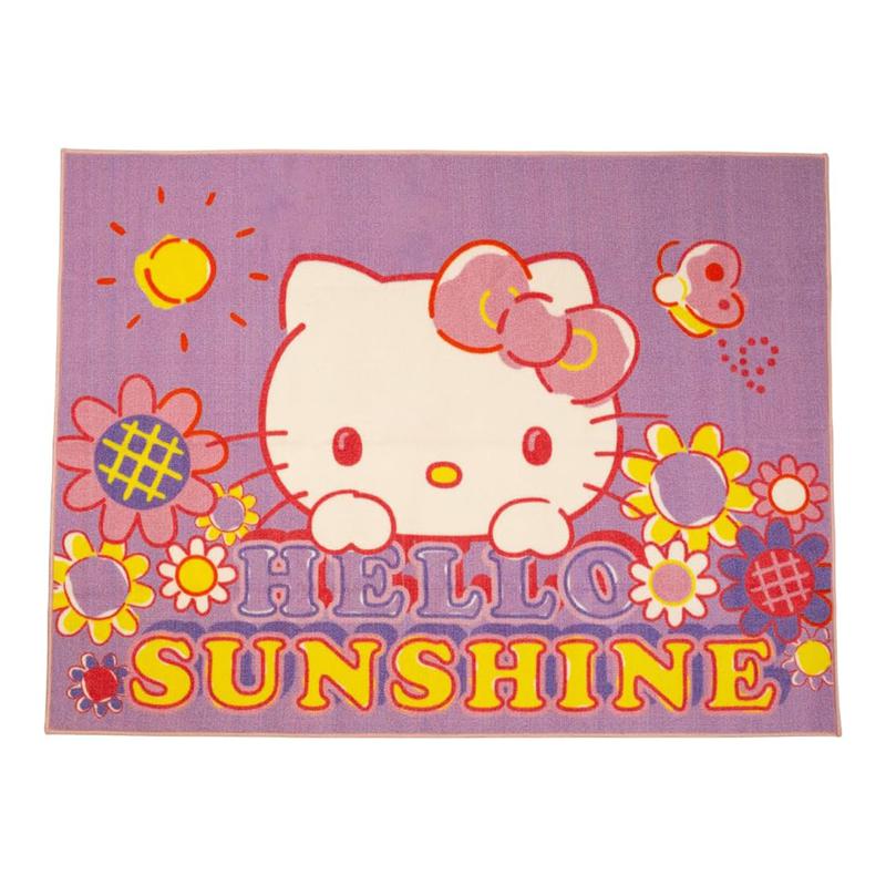 Sanrio Hello Kitty Flower Bed Area Rug Sanrio Characters Rug  USA |  ECJWV-5983