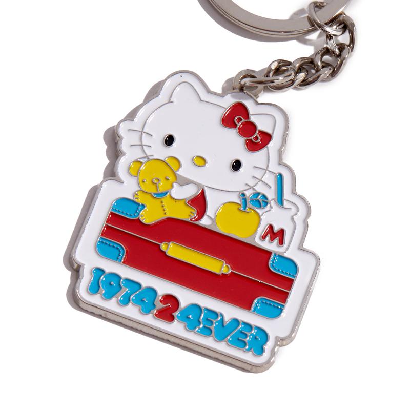 Sanrio Hello Kitty Friends Around The World 45th Anniversary Enamel Sanrio Characters Keychain  USA |  DAITE-2385