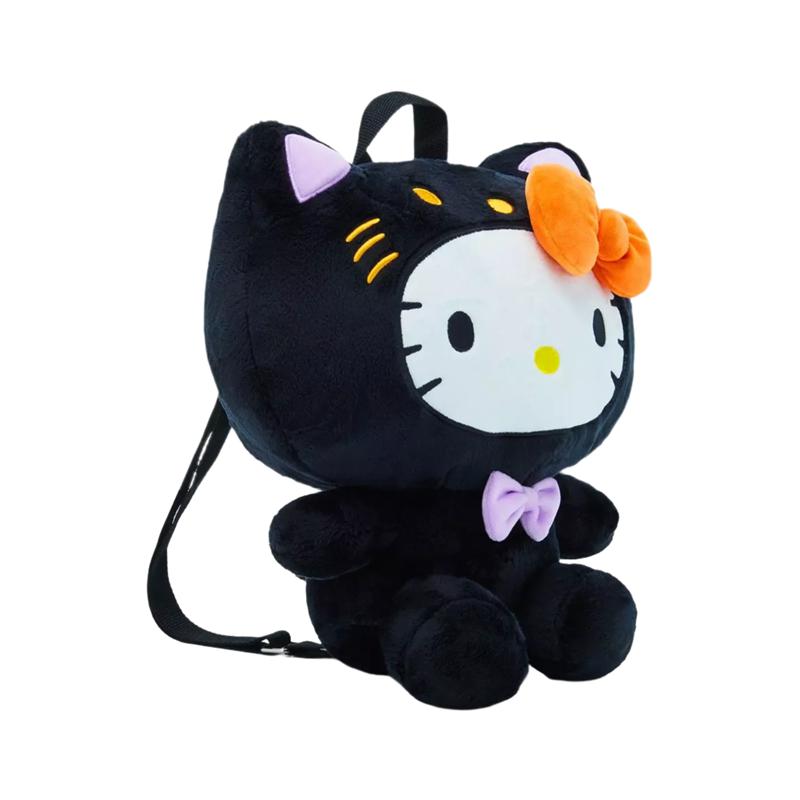 Sanrio Hello Kitty Halloween Black Cat Plush Bags Backpack  USA |  MUSVX-9075