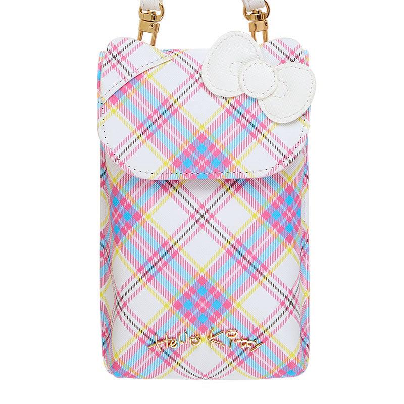 Sanrio Hello Kitty (Hello Kitty Dress Tartan Series) Sanrio Characters Phone Bag  USA |  OMRGQ-9430