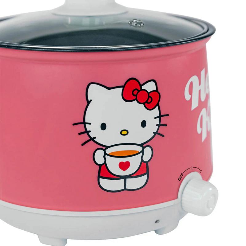 Sanrio Hello Kitty Hot Pot with Ramen Bowls Set Sanrio Characters Bowl  USA |  YOEXL-1508